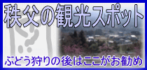 秩父はぶどう狩りの他にも楽しい場所がいっぱい お勧めの観光スポット
